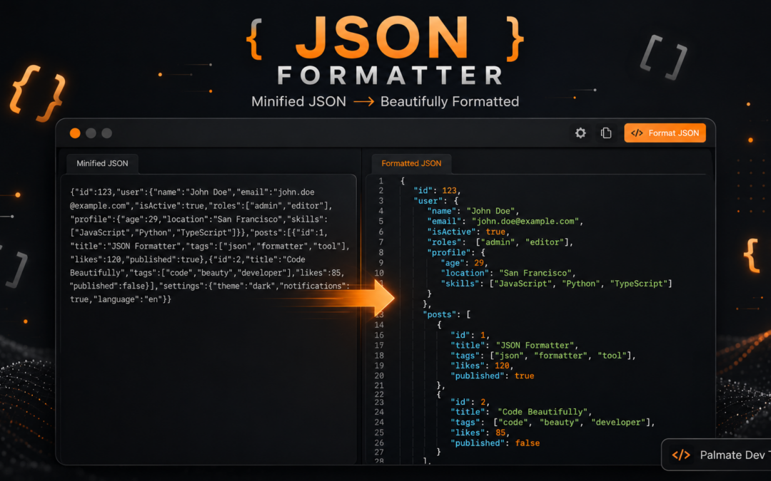 JSON Formatter & Validator